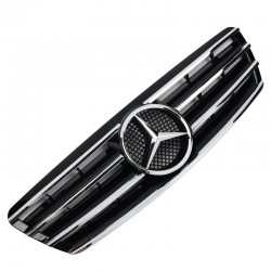 Εμπρόσθια μάσκα AMG look για Mercedes-Benz C-Class (W203, S203)